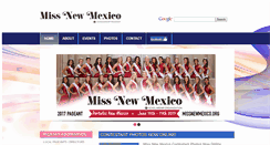 Desktop Screenshot of missnewmexico.org